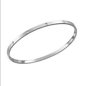 Swarovski Crystal Chaton Bangle